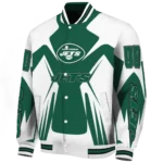personalized new york jets spider mark green black crocs varsity jacket best selling