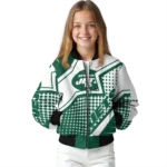 personalized new york jets star burst green bomber jacket best selling