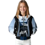 personalized seattle seahawks mesh effect blue black bomber jacket best selling