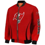 personalized tampa bay buccaneers chevron arrow red bomber jacket best selling
