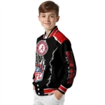 personalized tampa bay buccaneers claw blood red black varsity jacket best selling