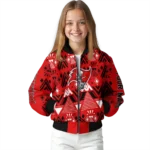 personalized tampa bay buccaneers pyramid shapes red bomber jacket best selling