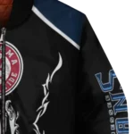 personalized tennessee titans claw blood navy black bomber jacket best selling