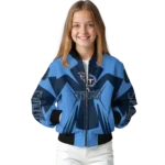 personalized tennessee titans spider mark navy red crocs bomber jacket best selling