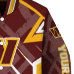 personalized washington commanders chevron angles burgundy varsity jacket best selling