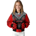 tampa bay buccaneers arrow layer red black bomber jacket best selling