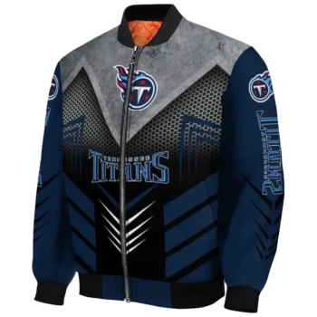 tennessee titans arrow layer navy black bomber jacket best selling