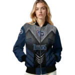 tennessee titans arrow layer navy black bomber jacket best selling