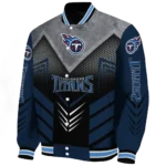tennessee titans arrow layer navy black varsity jacket best selling