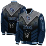 tennessee titans arrow layer navy black varsity jacket best selling
